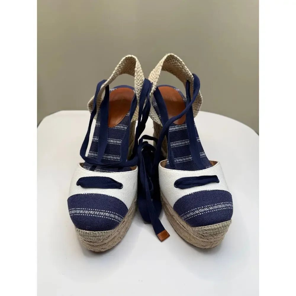 Coach espadrilles wedge heels, Balance model, Sz 8 1/2